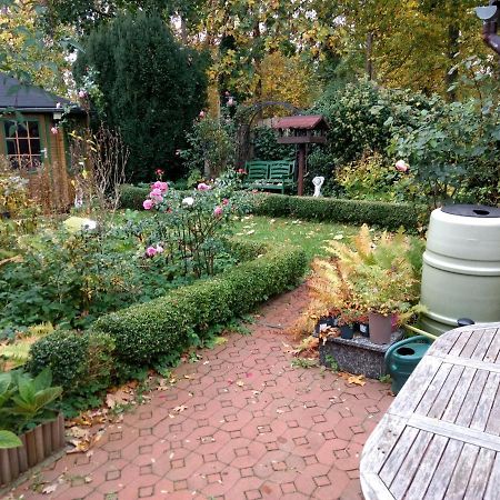 Ruhige, Gemuetliche 1-Zimmer Gartenwohnung Fuer 2 Erwachsene Lübeck Exteriér fotografie