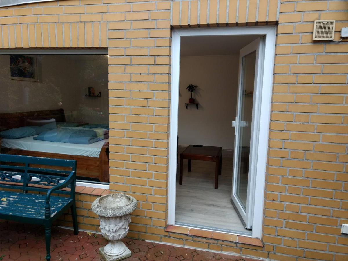 Ruhige, Gemuetliche 1-Zimmer Gartenwohnung Fuer 2 Erwachsene Lübeck Exteriér fotografie